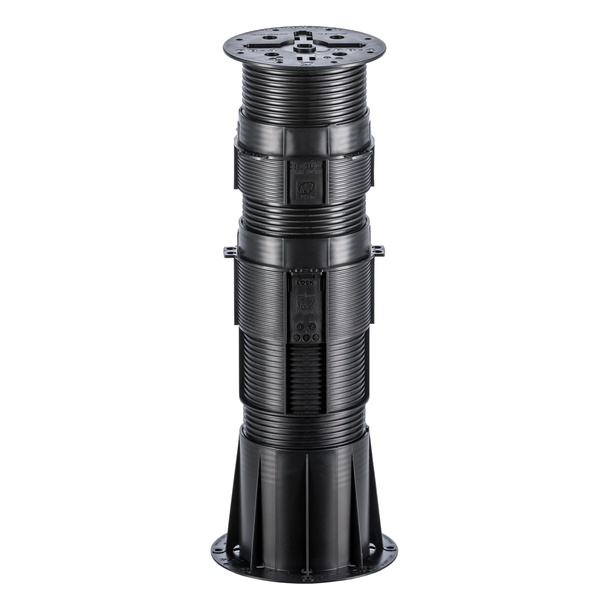 Floor pedestal with coupler PB-8 | Buzon World